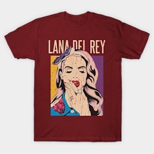 Beautiful Del Rey Vintage Look Design T-Shirt